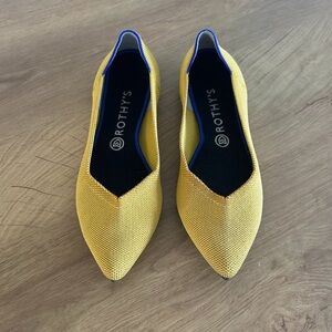 Rothy's Yellow Flats Comfortable and Stylish